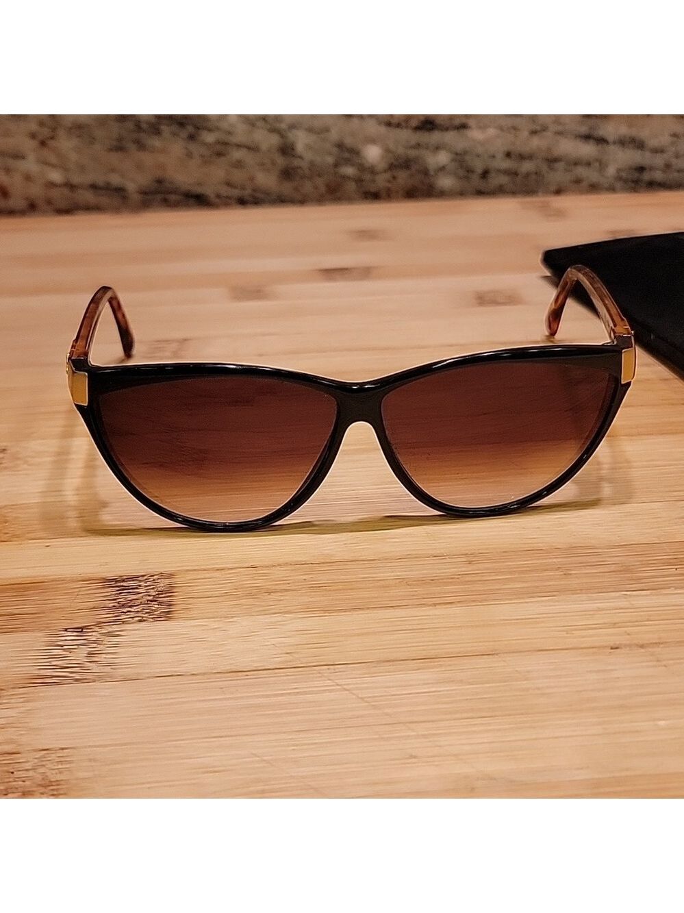 liz clayborne tortoise shell sunglasses glasses frames - Picture 3 of 7